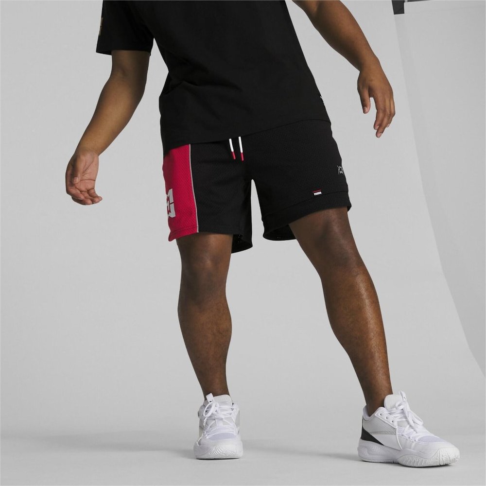Puma X Mikey Ralph Short 'Black-For All Time Red (Large)